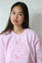 Load image into Gallery viewer, Dogs are my favourite people embroidered sweater