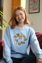 Load image into Gallery viewer, The Big Bow Wreath Sweater