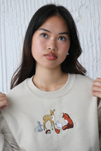 Load image into Gallery viewer, Embroidered Woodland Animals sweater