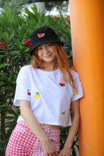 Load image into Gallery viewer, Fruity Mixed crop top