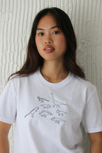 Load image into Gallery viewer, Multi dinosaur embroidered T-shirt