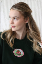 Load image into Gallery viewer, Gingham Strawberry Basket Sweater