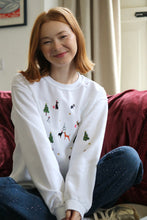 Load image into Gallery viewer, Dogs under the Mistletoe Sweater