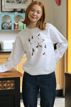 Load image into Gallery viewer, Dogs under the Mistletoe Sweater