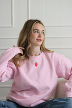 Load image into Gallery viewer, Embroidered Strawberry Sweater