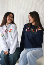 Load image into Gallery viewer, Autumnal Floral Sleeve Hoodie