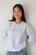 Load image into Gallery viewer, Thank goodness for dogs embroidered sweater