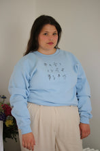 Load image into Gallery viewer, Floral embroidered sweatshirt