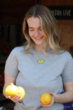 Load image into Gallery viewer, The Fruit Shack embroidered T-shirt