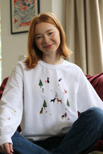 Load image into Gallery viewer, Dogs under the Mistletoe Sweater
