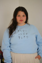 Load image into Gallery viewer, Floral embroidered sweatshirt