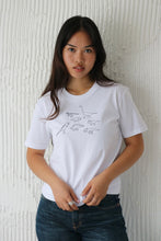 Load image into Gallery viewer, Multi dinosaur embroidered T-shirt