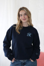 Load image into Gallery viewer, Floral Bee Initial Sweater