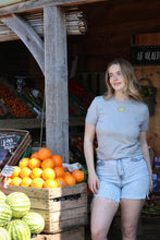 Load image into Gallery viewer, The Fruit Shack embroidered T-shirt