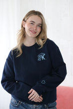 Load image into Gallery viewer, Floral Bee Initial Sweater