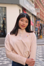 Load image into Gallery viewer, Cropped Fleece with sleeve embroidery