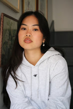 Load image into Gallery viewer, Embroidered mini bee Hoodie