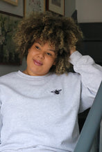 Load image into Gallery viewer, Left chest Bee embroidered sweater