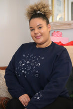 Load image into Gallery viewer, Night sky embroidered sweater