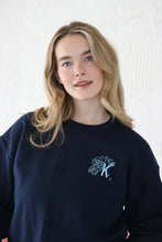 Load image into Gallery viewer, Floral Bee Initial Sweater