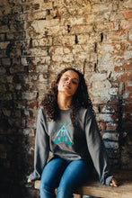 Load image into Gallery viewer, Embroidered large moth sweater