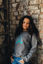 Load image into Gallery viewer, Embroidered large moth sweater