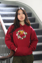 Load image into Gallery viewer, The Big Bow Wreath Hoodie