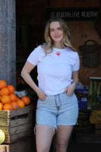 Load image into Gallery viewer, The Fruit Shack embroidered T-shirt