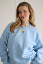 Load image into Gallery viewer, Sunflower embroidered sweater