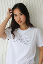 Load image into Gallery viewer, Multi dinosaur embroidered T-shirt