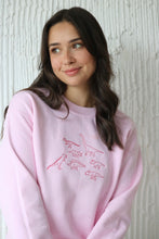 Load image into Gallery viewer, Lots of Dinosaurs embroidered sweater