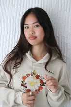 Load image into Gallery viewer, Autumnal Bee Wreath Hoodie
