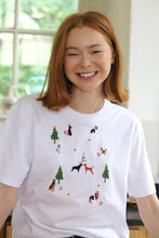 Load image into Gallery viewer, Dogs Under the Mistletoe T-shirt
