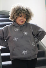 Load image into Gallery viewer, Lot's of Snowflakes Hoodie