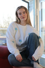 Load image into Gallery viewer, All Over Hydrangea Sweater