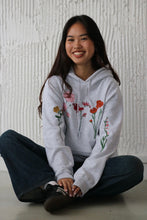 Load image into Gallery viewer, Autumnal Floral Sleeve Hoodie