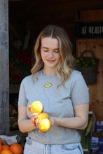 Load image into Gallery viewer, The Fruit Shack embroidered T-shirt