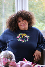Load image into Gallery viewer, The Big Bow Wreath Sweater
