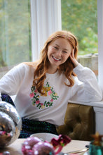 Load image into Gallery viewer, The Big Bow Wreath Sweater
