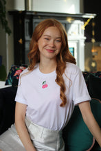 Load image into Gallery viewer, Cherry disco embroidered T-Shirt