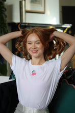 Load image into Gallery viewer, Cherry disco embroidered T-Shirt