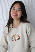 Load image into Gallery viewer, Embroidered Woodland Animals sweater