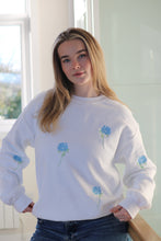 Load image into Gallery viewer, All Over Hydrangea Sweater
