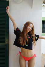 Load image into Gallery viewer, Fruity Mixed crop top