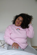 Load image into Gallery viewer, Rainbow embroidered sweater