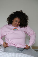 Load image into Gallery viewer, Rainbow embroidered sweater