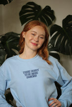Load image into Gallery viewer, There ought to be more dancing embroidered sweater