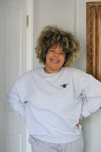 Load image into Gallery viewer, Left chest Bee embroidered sweater