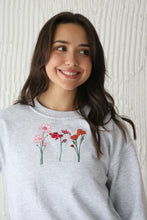 Load image into Gallery viewer, Trio of Autumnal Floral Sweater