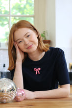 Load image into Gallery viewer, Mini Bow embroidered T-Shirt